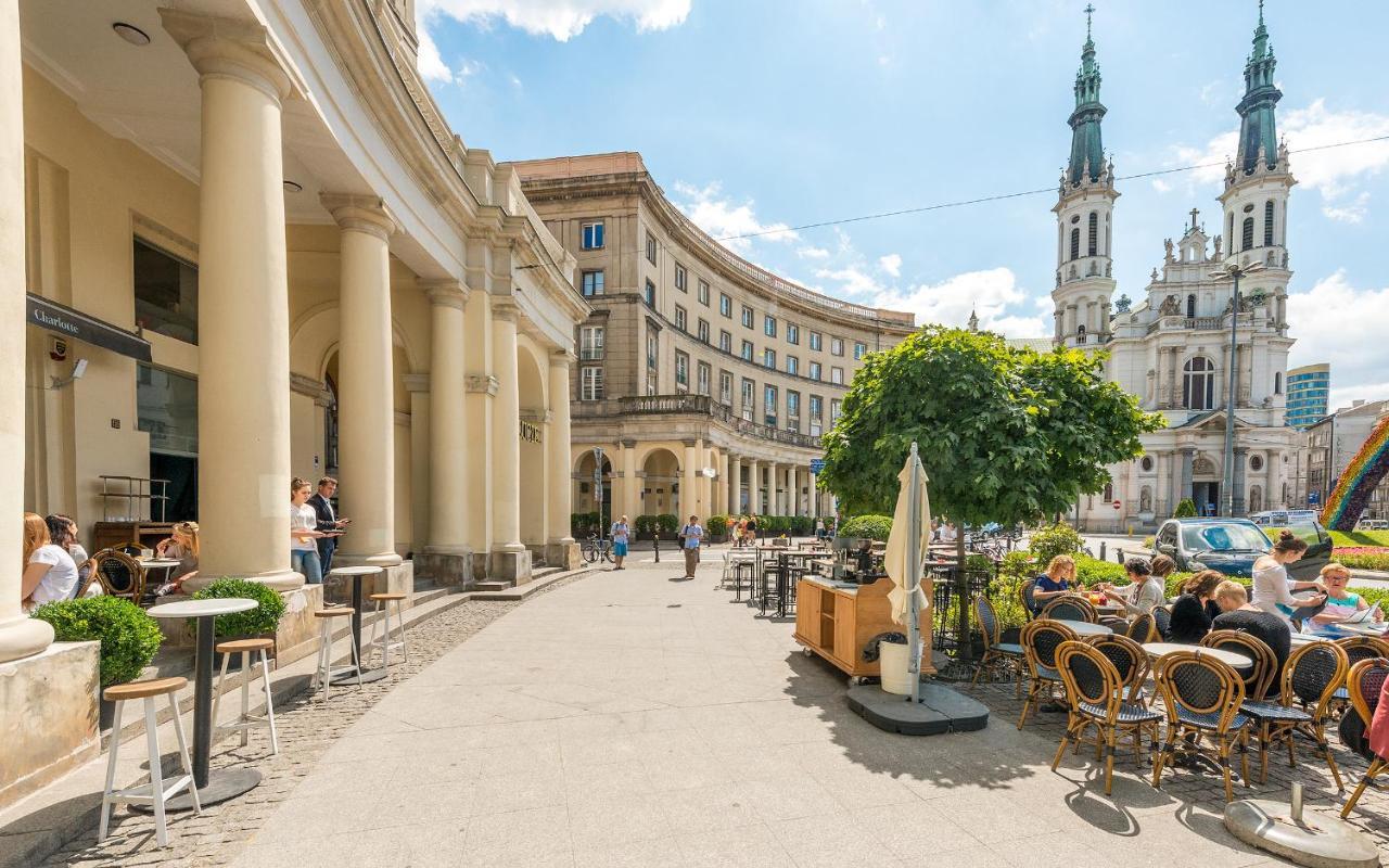 Zbawiciela Square P&O Serviced Apartments Варшава Экстерьер фото